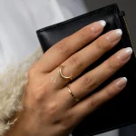 انگشتر طلا طرح ستاره - Image 3
