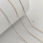 زنجیر طلا طرح فلامینگو - Image 3