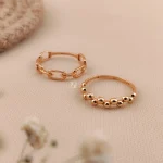 انگشتر طلا طرح هرمس - Image 4