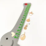 آویز گردنی طلا نوزاد طرح وان یکاد بیضی - Image 4