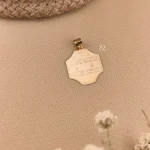 آویز گردنی طلا طرح چهار قل - Image 2