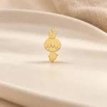 عکس دکوراتیو مدال دختر تاج‌دار GD01001800